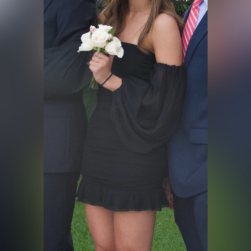 Hello Molly Black mini dress! Perfect for Prom!